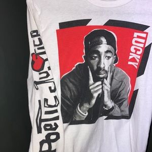 Long Sleeve Poetic Justice Shirt.